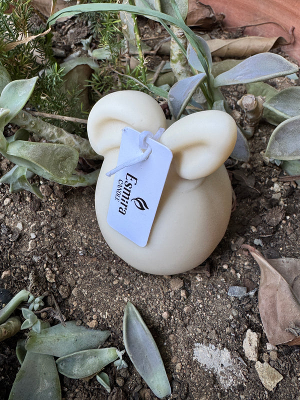 Calm Bunny Candle