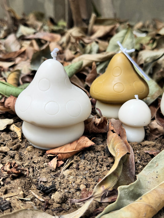 Mushroom Candle
